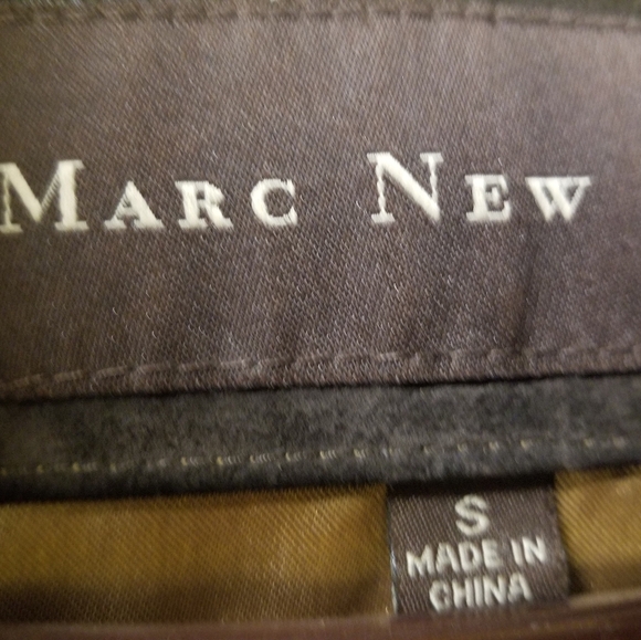 ***SOLD*** NWOT MARC NEW YORK Leather Suede Jacket SMALL - Picture 6 of 13